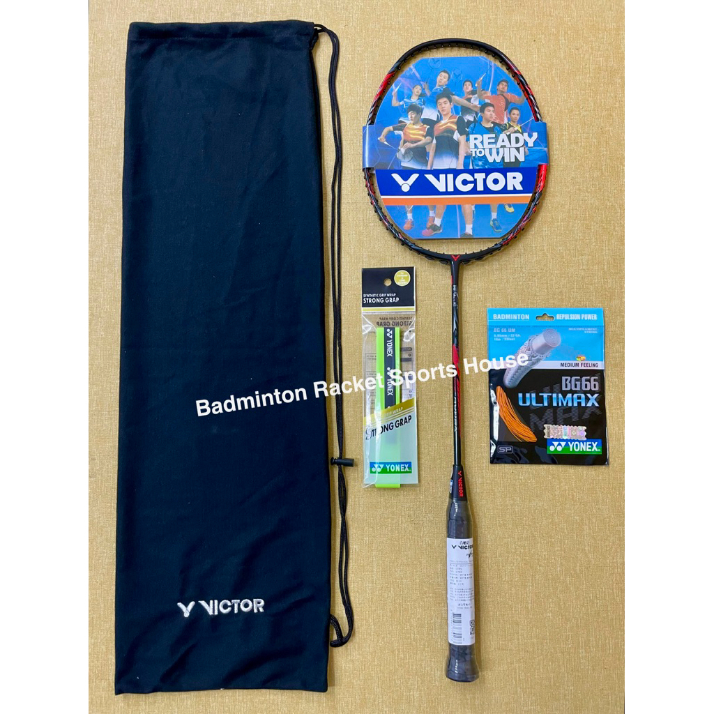 VICTOR METALLIC THRUSTER RYUGA BADMINTON RACKET | Shopee Malaysia