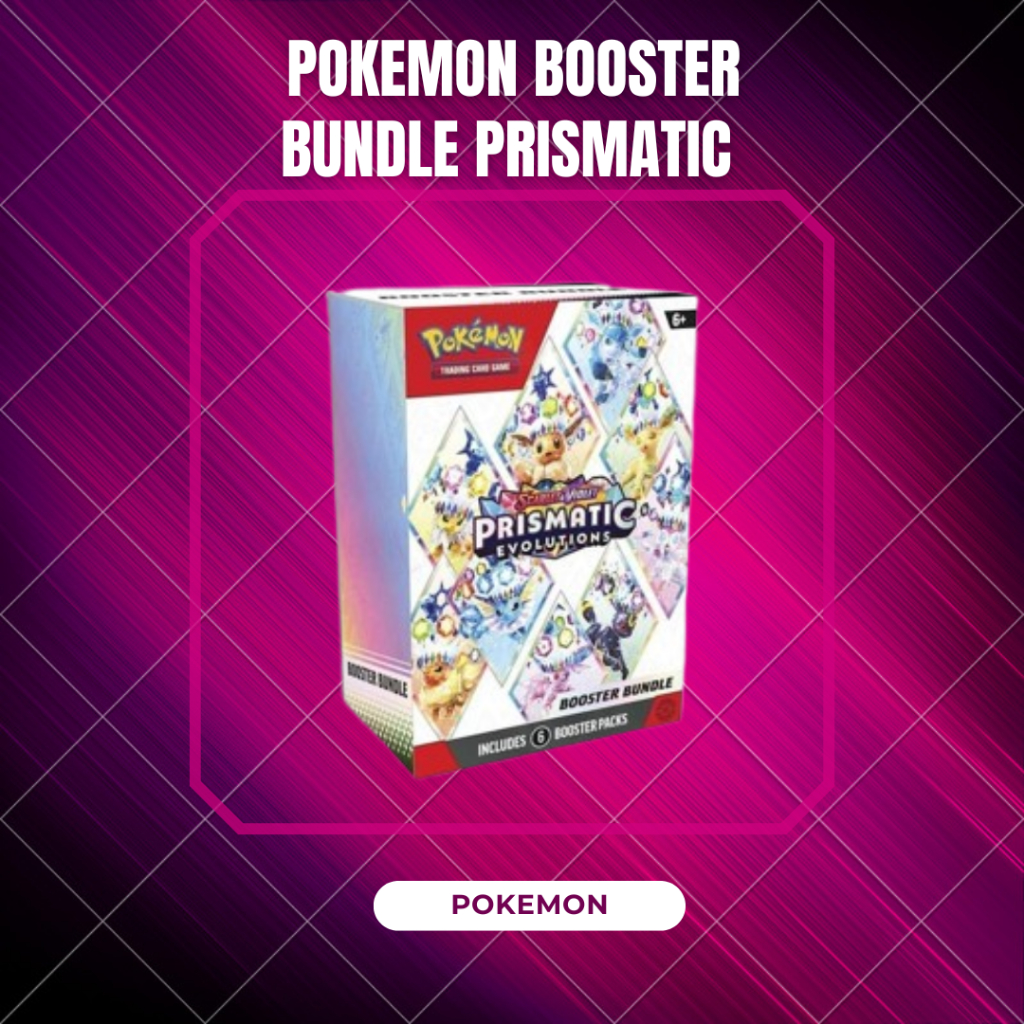 Pokémon TCG Prismatic Evolutions Booster Bundle [Local] [Ready Stock ...