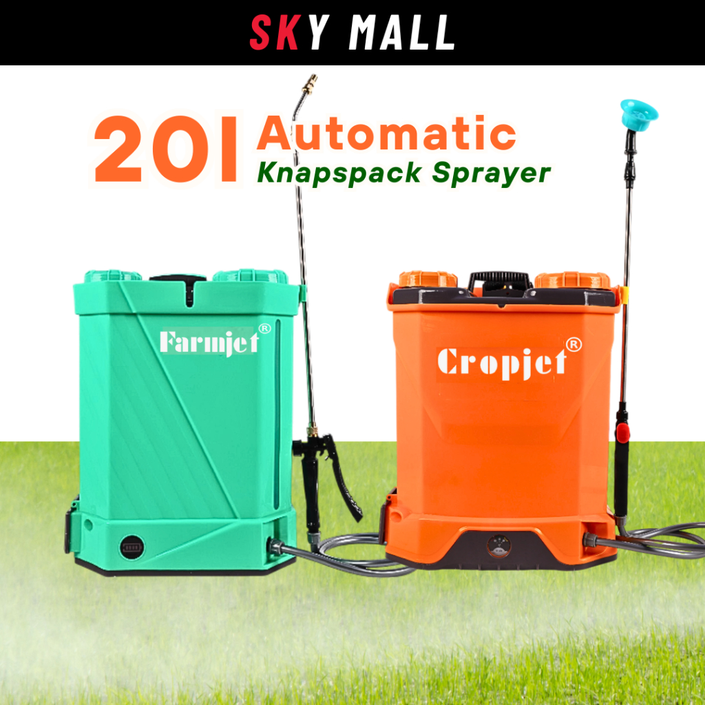 FARMJET/CROPJET ELECTRIC KNAPSACK SPRAYER 20LITER PUM RACUN BATERI ...