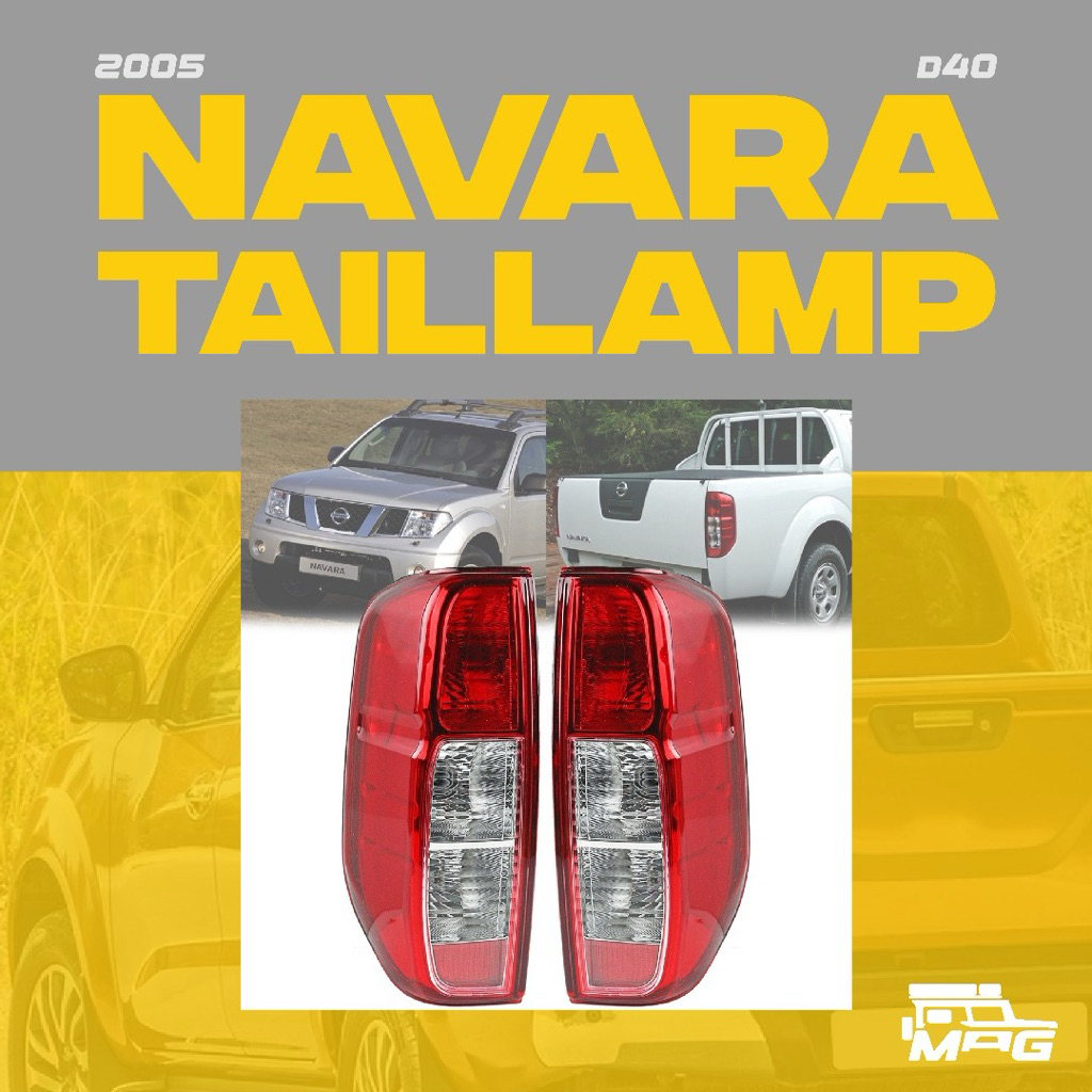 NISSAN NAVARA D40 REAR TAIL LAMP TAIL LIGHT LAMPU BELAKANG | Shopee ...