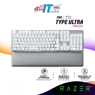 Razer Pro Type Ultra Wireless Mechanical Keyboard with Japanese Layout, Ergonomic Design, Linear Tastatur-Switches