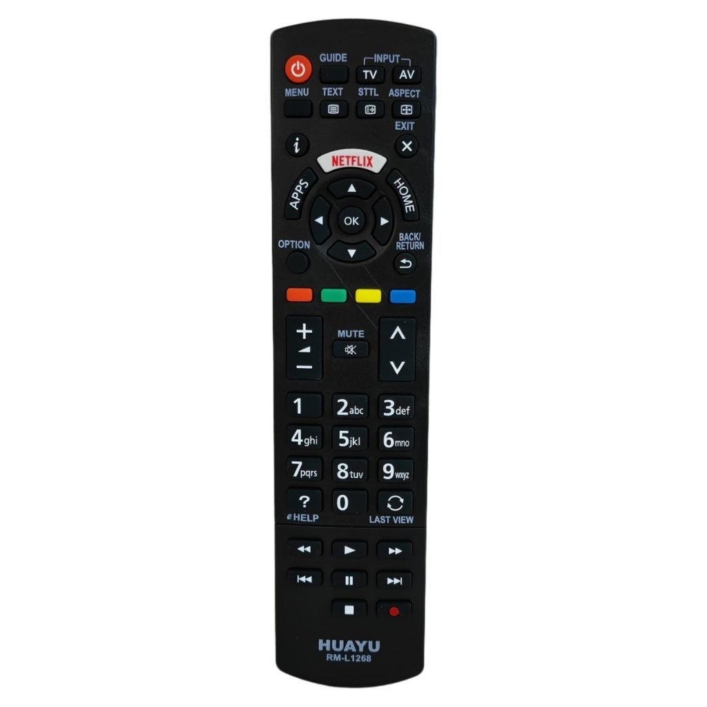HUAYU TV Remote Control Alat Kawalan Jauh AAA Netflix Samsung LG ...