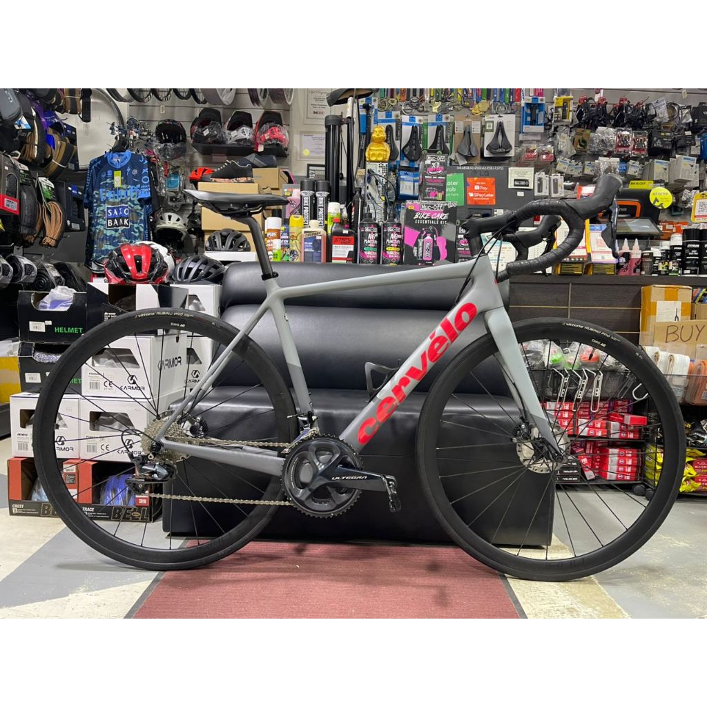 Cervelo R5 Shimano Ultegra R8020 Carbon Complete Road Bike Grey/Red UCI ...
