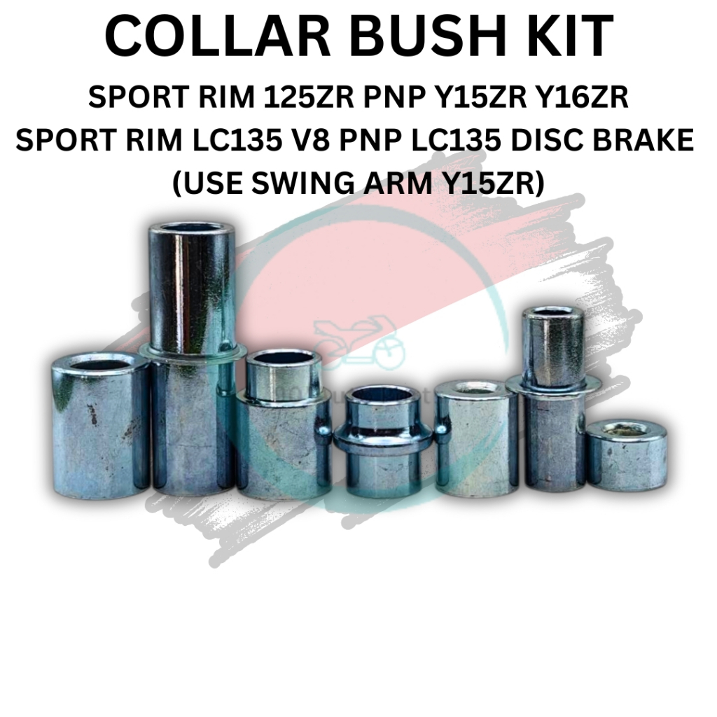 COLLAR BUSH KIT SPORT RIM PNP MOTOR YSUKU Y15 Y15ZR Y16 Y16ZR LC135 ...