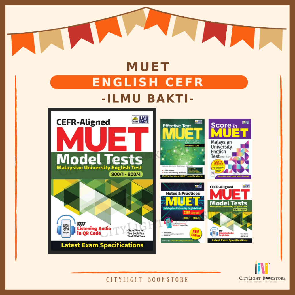 [CITYLIGHT] Buku Rujukan: Score in MUET / Notes & Practices MUET ...