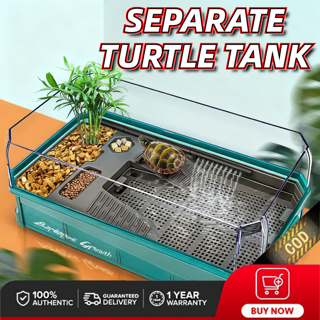 【SPOT】Luxurious Turtle Tank Kit Ecological Water Cycle Turtle Tank ...