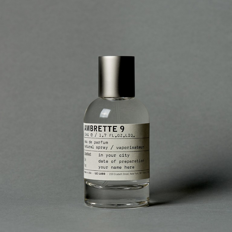 Original Le Labo - Ambrette 9 Eau de Parfum ( 30ml / 50ml / 100ml ...