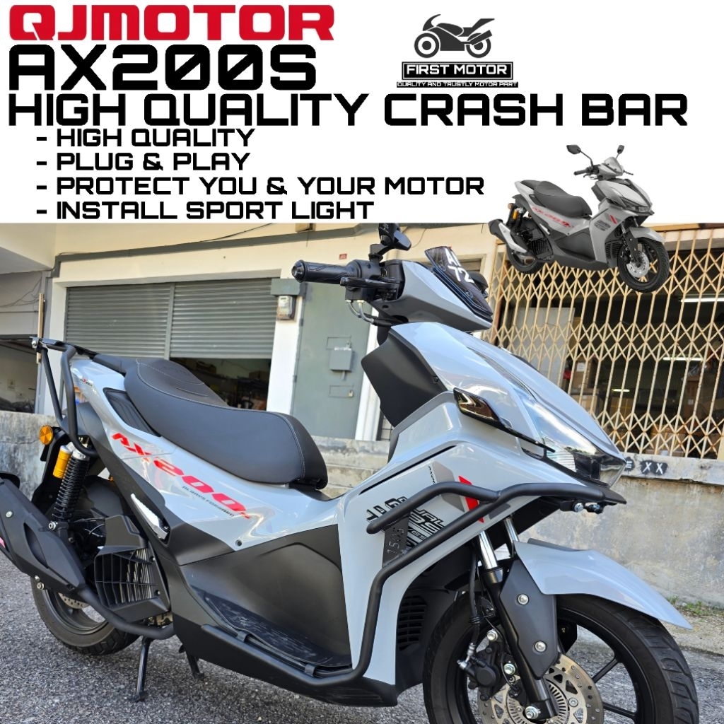 CRASH BAR QJMOTOR AX200S AX 200 S AX 200S HIGH QUALITY CRASH BAR ...