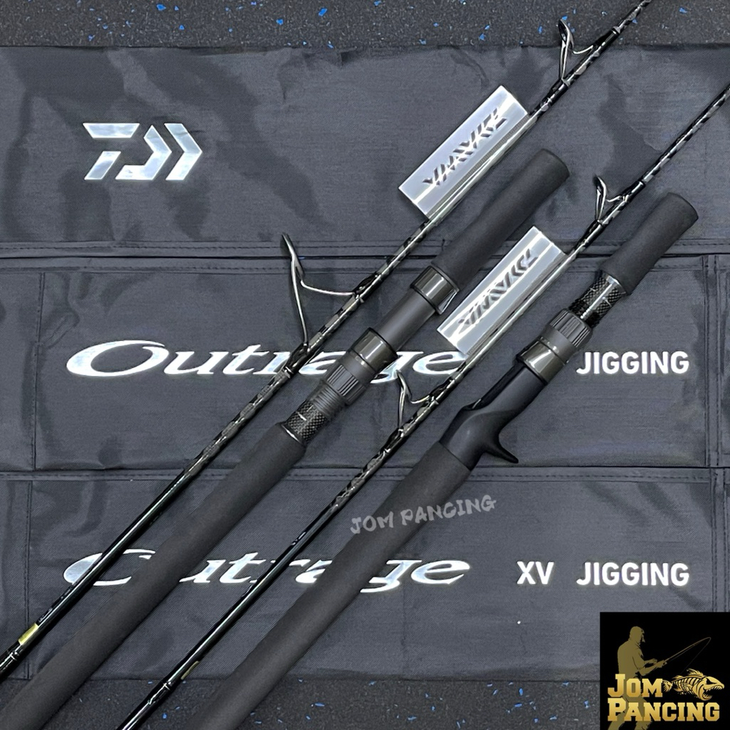 【Jom Pancing】DAIWA 25’ OUTRAGE XV J SOLID CARBON JIGGING BOTTOM FISHING ...