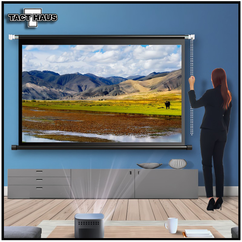 High-Definition Wall-Mounted Screen Cloth Simple Projector Screen Cloth ...