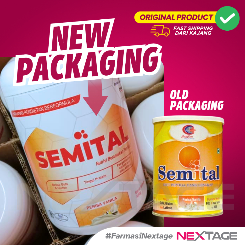 Semital Complete Peptide Diet - 400g - Nextage | Shopee Malaysia