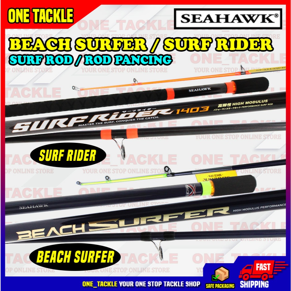 Seahawk Surf Rod beach surfer rod pantai | Shopee Malaysia