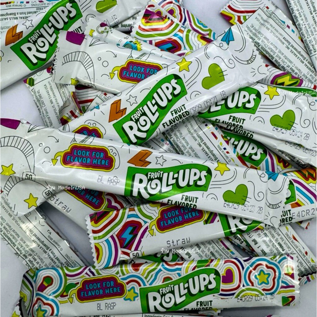 Fruit Roll-Ups Strawberry/ Jolly Rancher Candy loose pack 1pc | Shopee