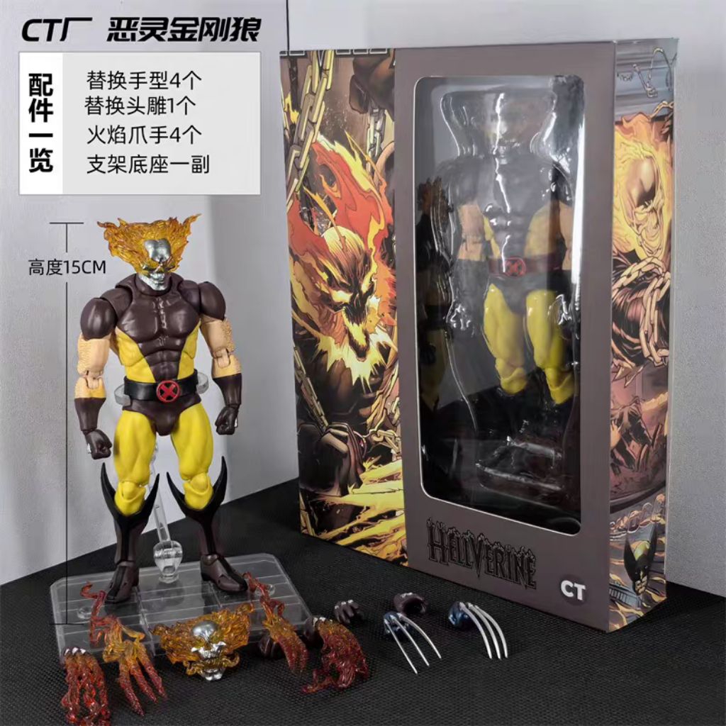 [Ready Stock] CT Factory Hellverine Hell Wolverine X-Men Logan Marvel ...