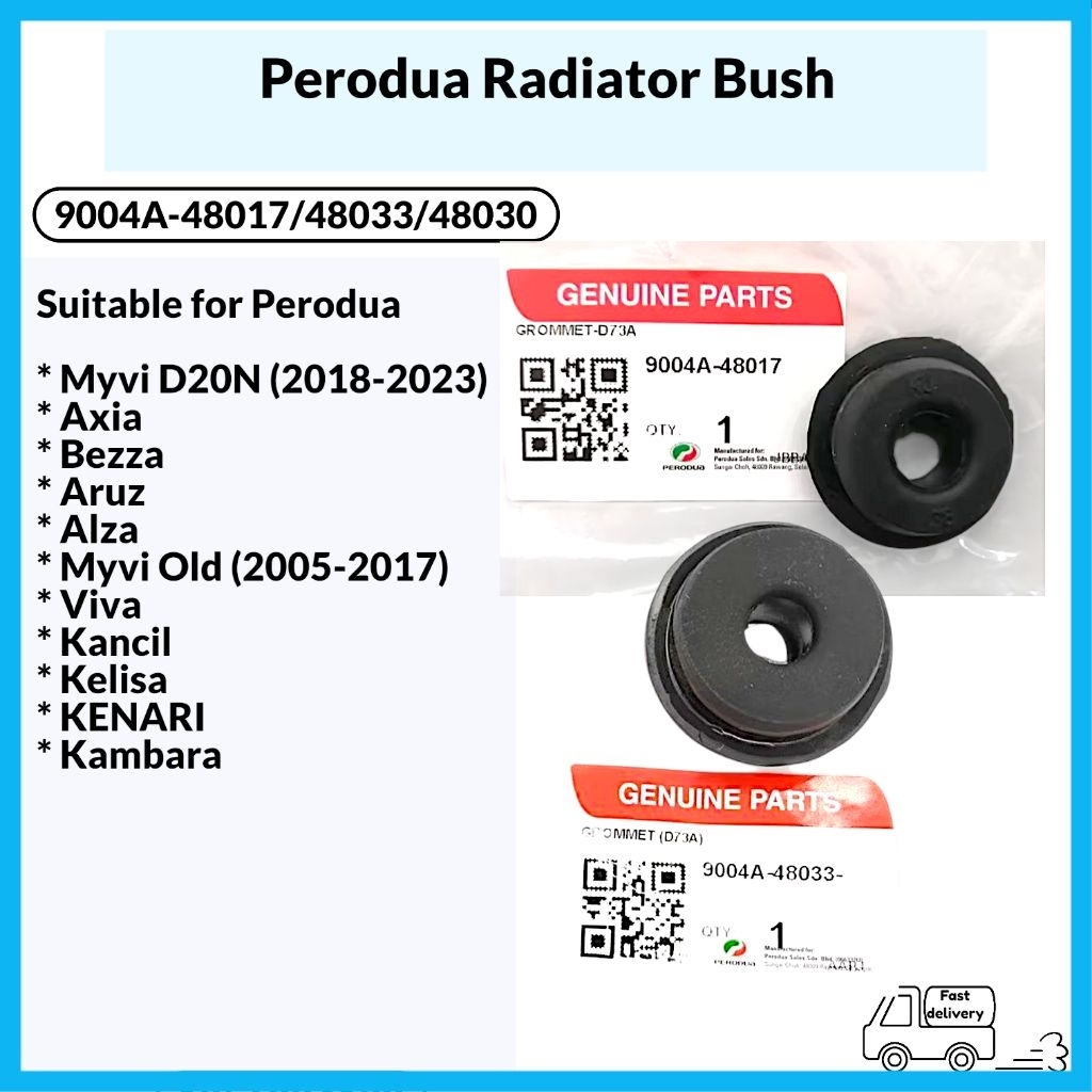 Original Perodua Radiator bush Perodua Myvi (2005-2023) / Lagi Best ...