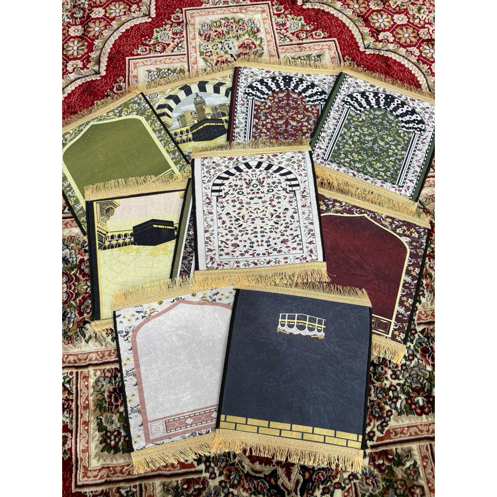 (READY STOCK) sejadah muka sejadah trevel sejadah Hadia sejadah budak ...