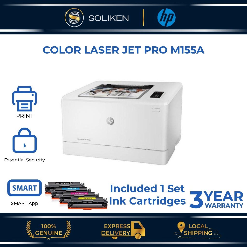 HP Color LaserJet Pro M155a A4 Color Laser Printer Perfect for Business ...