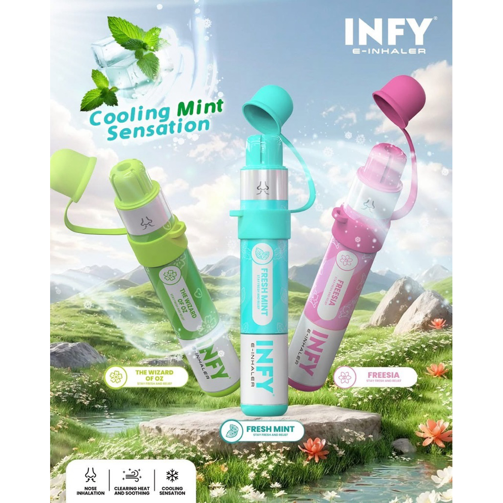 Ready Stock Infy Inhaler现货 Infy鼻通 | Shopee Malaysia