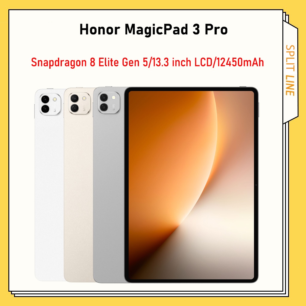 Honor Magic Pad 3 Pro Snapdragon 8 Elite Gen 5 13.3