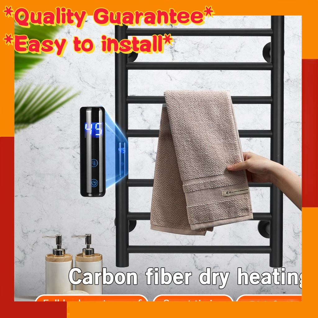 45°~70°C Temperature Control Time Intelligent Heated Towel Rack ...