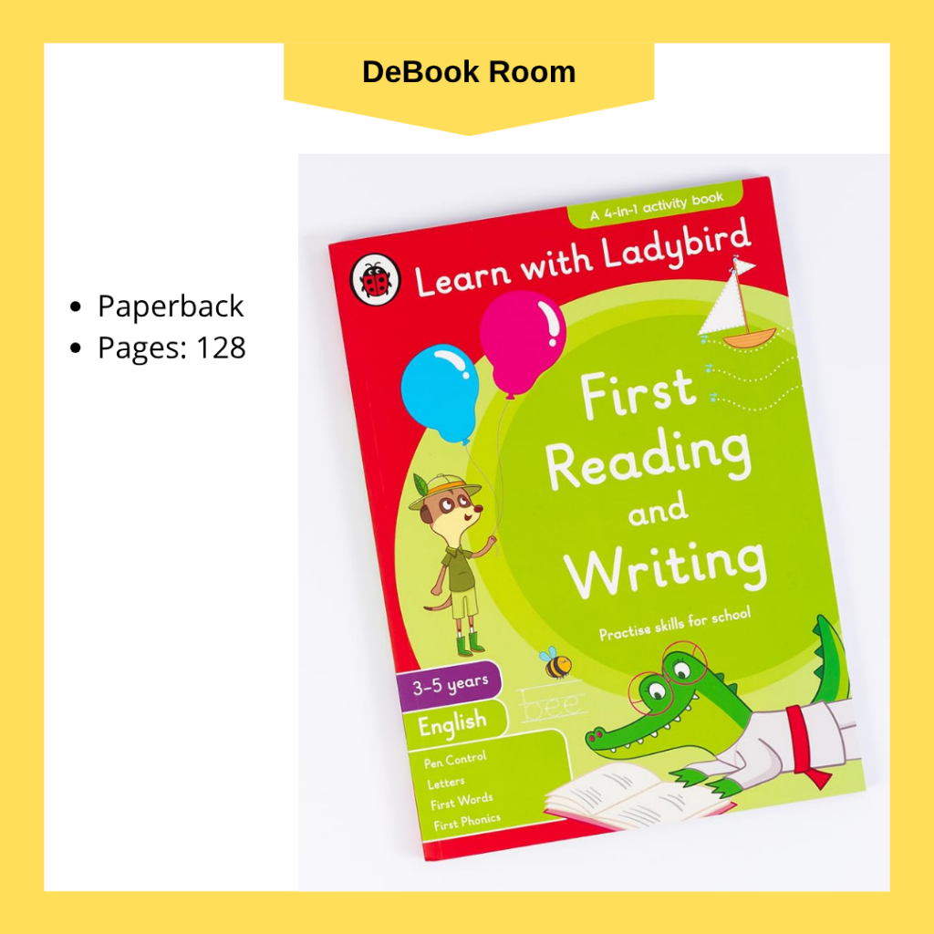 Learn With Ladybird: First Reading And Writing Ages 3-5 Years | Shopee ...