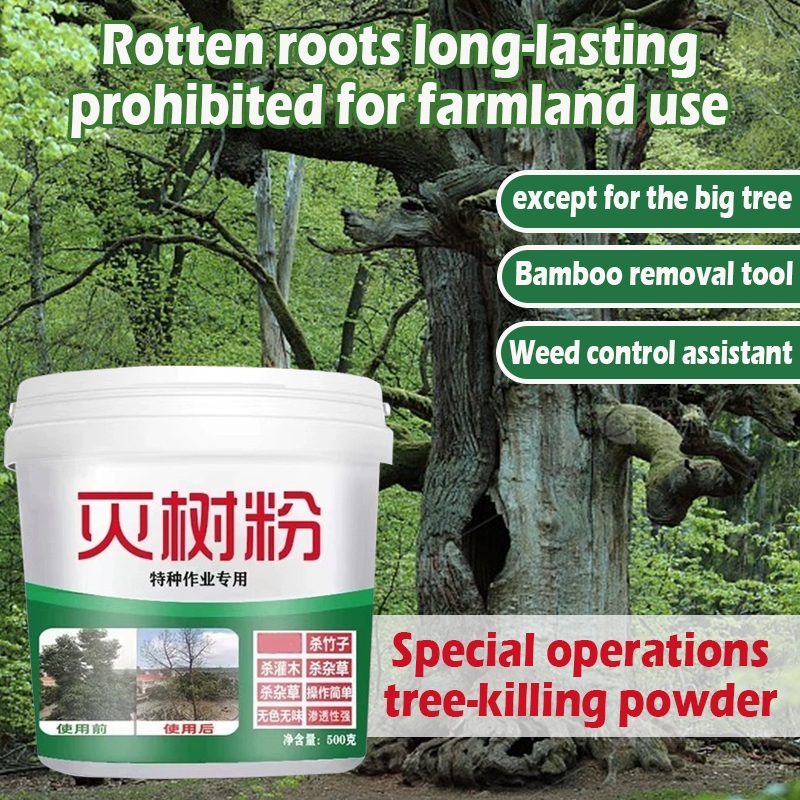 Powerful Tree & Weed Killer 500g Deep Root Destroyer Racun Mati Akar ...