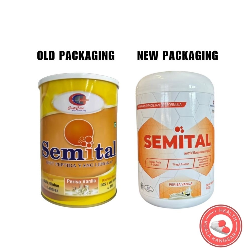 NEW PACKING CRITICARE SEMITAL 400G[EXP 08:2027]Milk Powder | Shopee ...