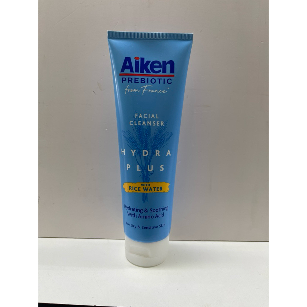 Aiken Prebiotic Facial Cleanser Hydra Plus with Rice Water (120g ...