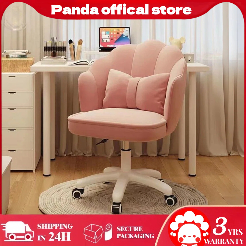 Dressing Chair Sponge Latex With Wheel 360° Adjustable Office Computer ...
