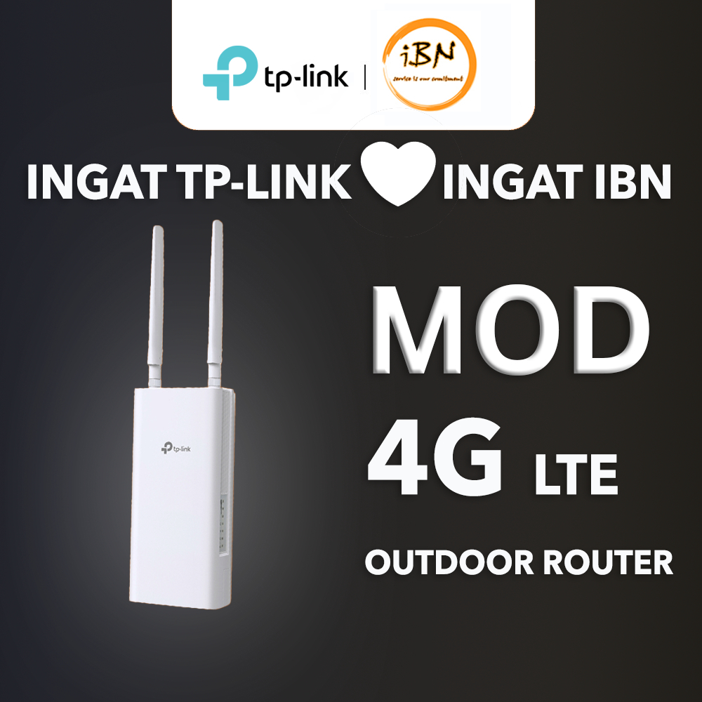 TP-Link TL-MR100-Outdoor 4G LTE Outdoor Router 300Mbps | IP65 ...