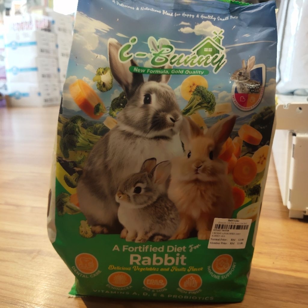 I BUNNY A FORTIFIED DIET RABBIT 1KG | Shopee Malaysia