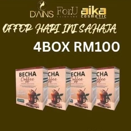 4 BOX BECHA COFFEE (ORIGINAL HQ) | Shopee Malaysia