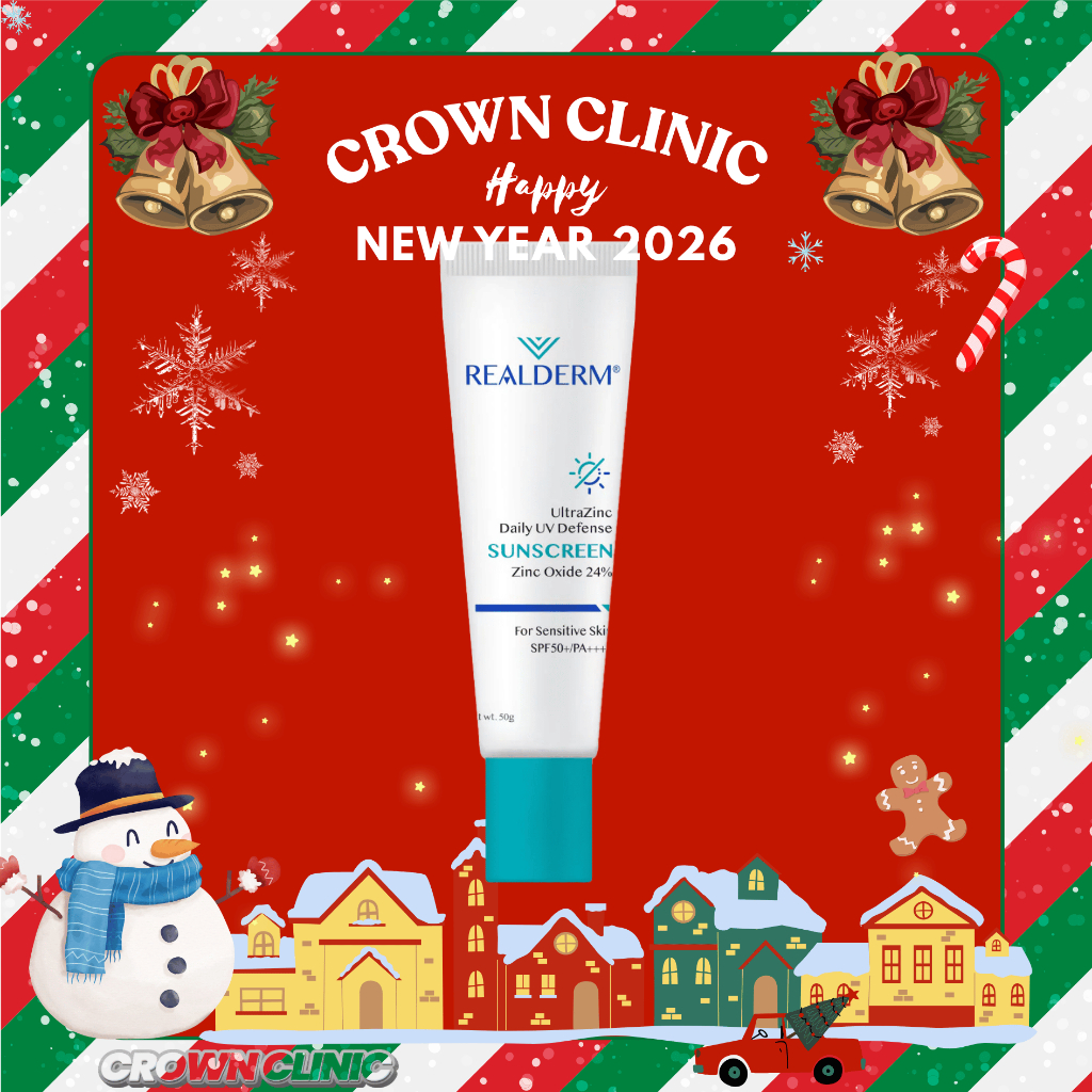 Realderm UltraZinc Daily UV Defense Sunscreen SPF50+/PA++++(50G ...