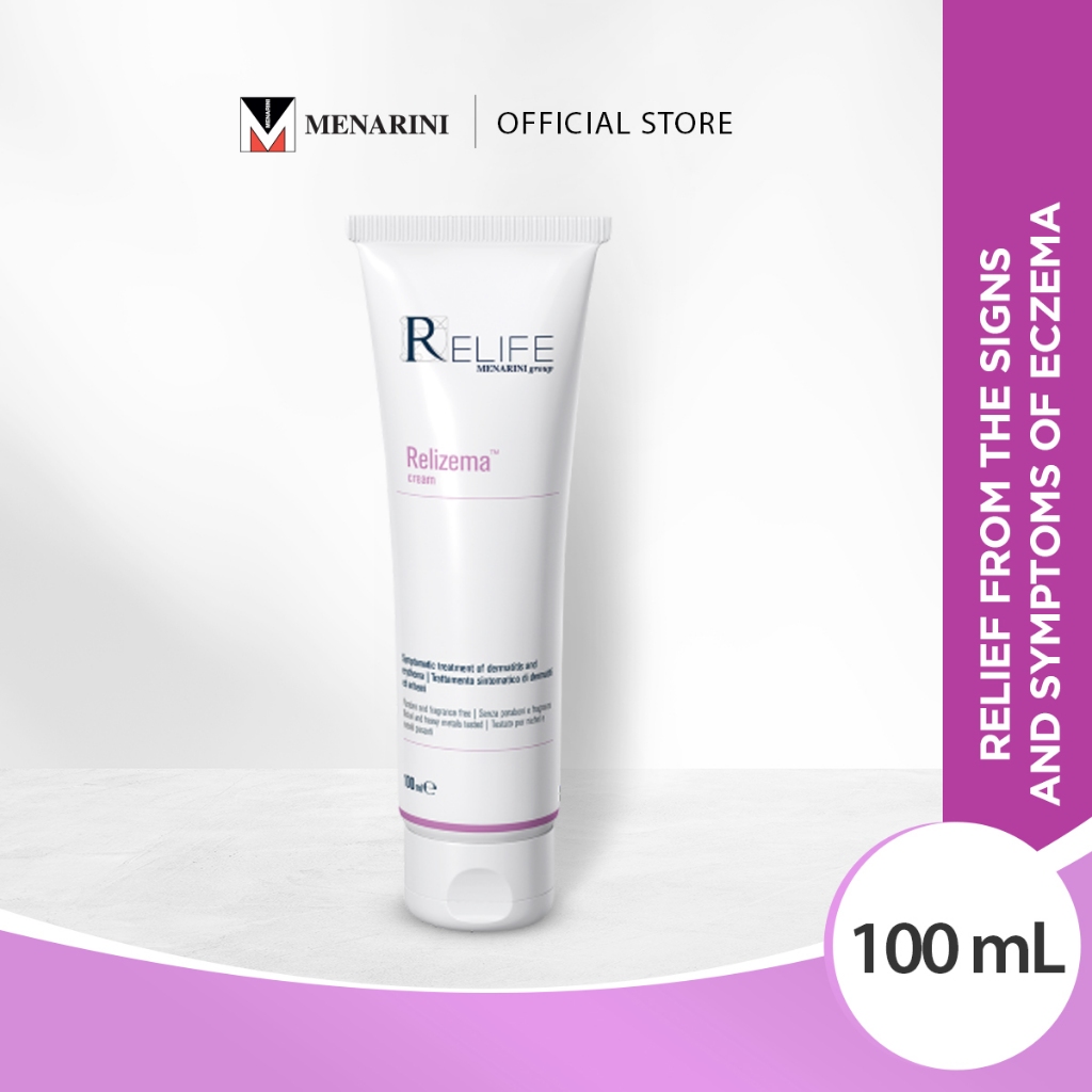 Relizema Cream 100ml Tube | For Dermatitis & Erythema - Restore skin ...