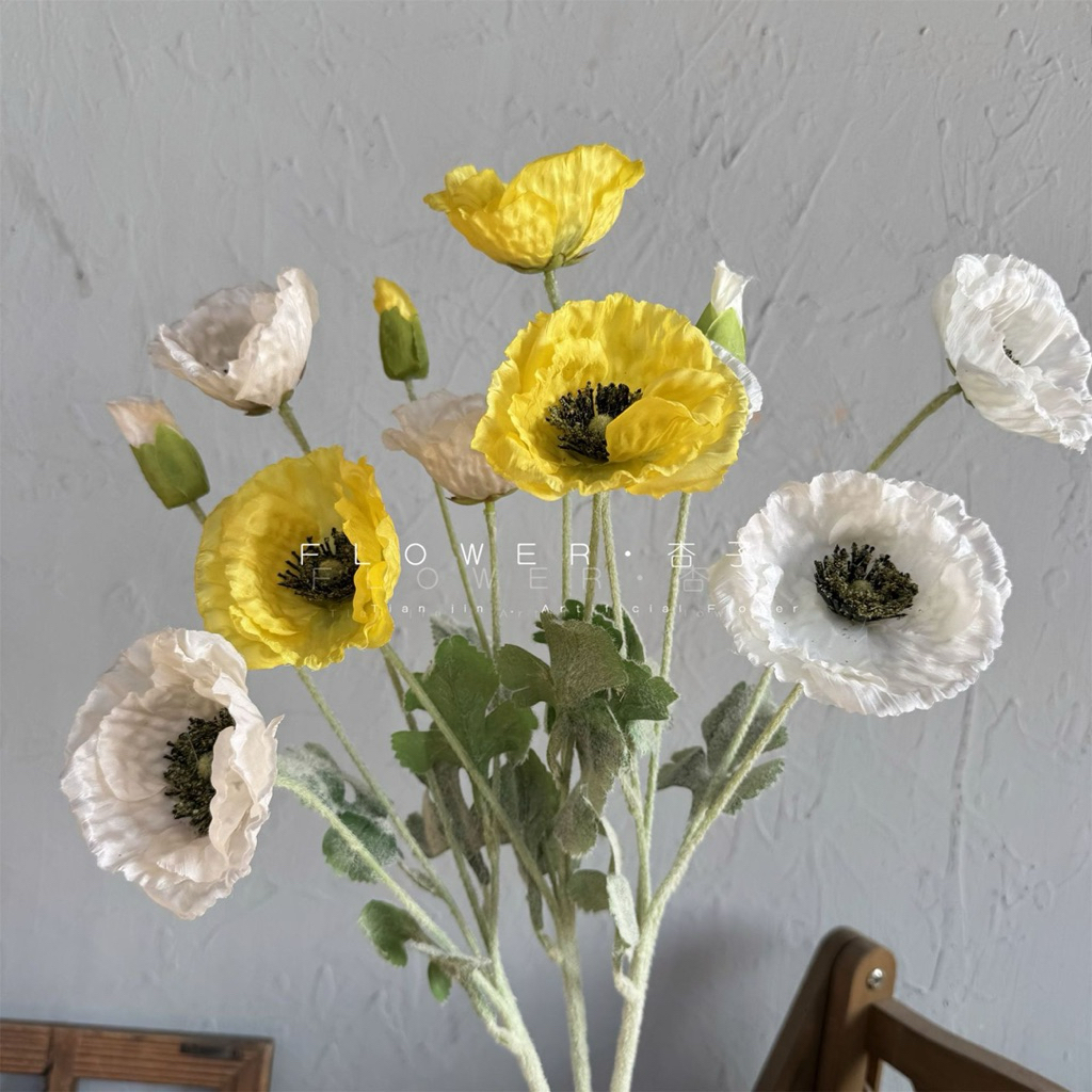 Big Flocking poppy Flowers | Shopee Malaysia