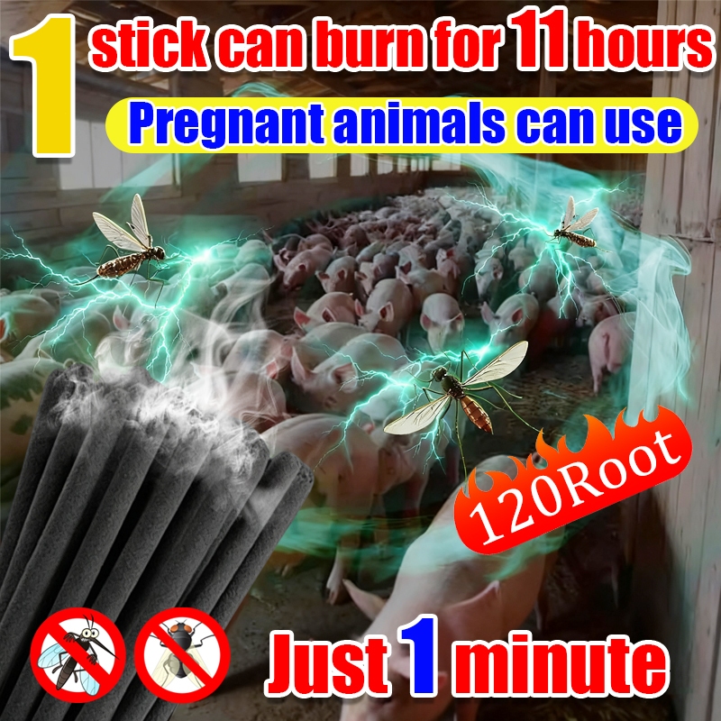 1.2M long lasting burning Natural mosquito repellent sticks Ubat Nyamuk ...