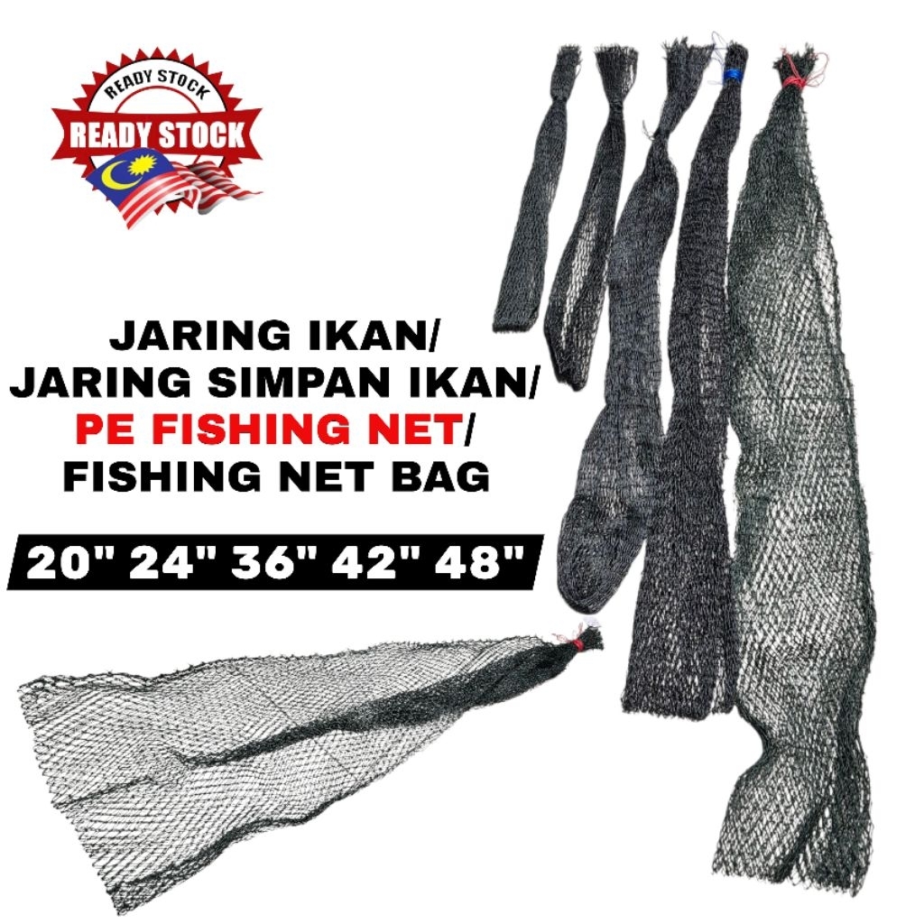 JARING IKAN/ JARING SIMPAN IKAN/ PE FISHING NET/ FISHING NET BAG 20