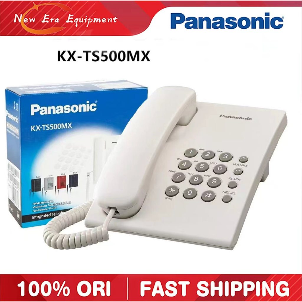 [HOT SALE]Panasonic Basic Single Line Phone | KX-TS500MX KX-TS500 ...