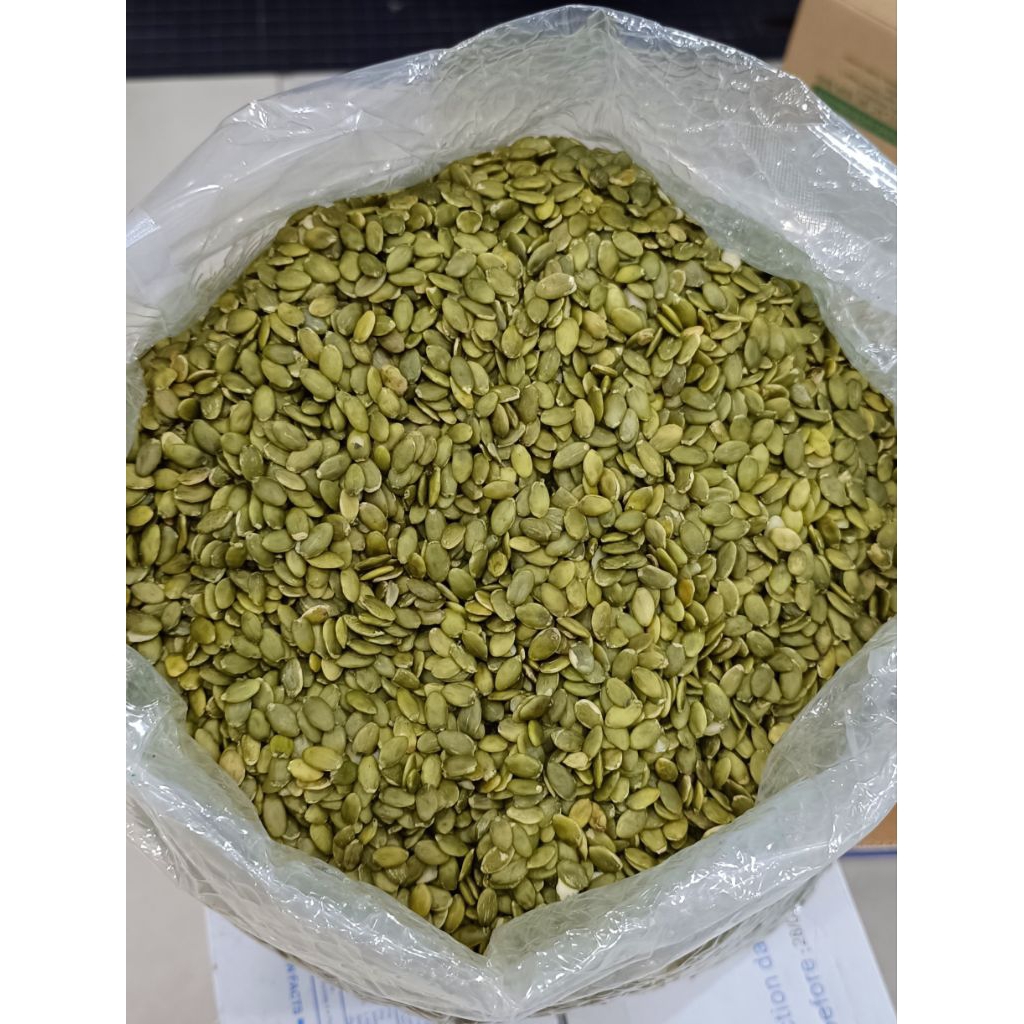 Promo Biji labu mentah Pumpkin seed raw best quality | Shopee Malaysia