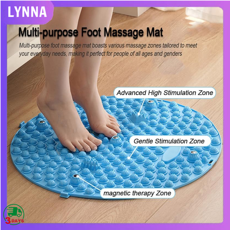 55CM Foot Massage Mat Acupressure Mat Foot Reflexology Walking Toe ...