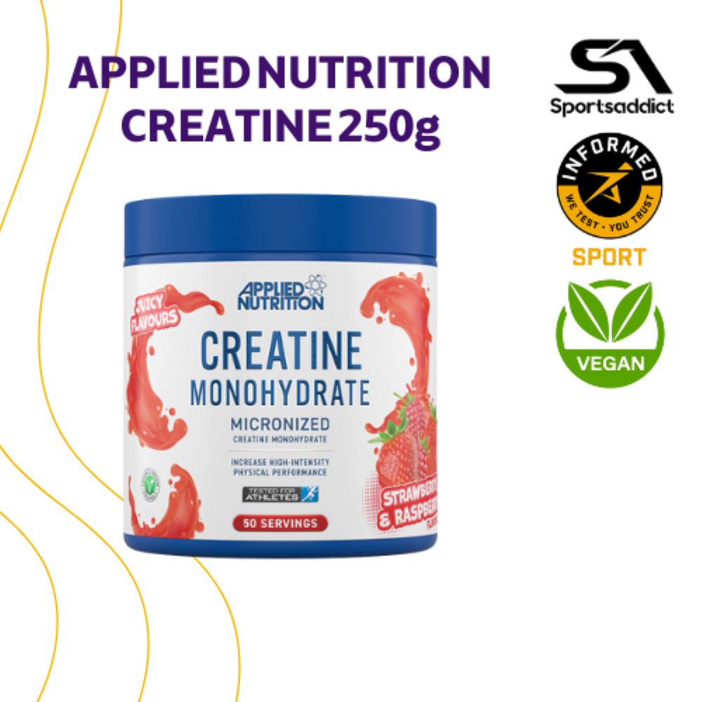 APPLIED NUTRITION CREATINE POWDER 250g | Shopee Malaysia