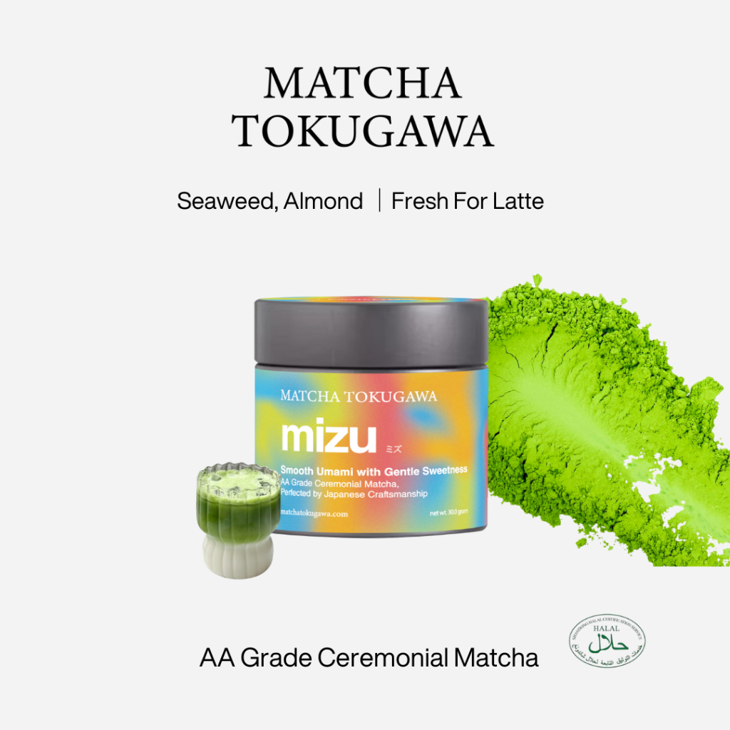 MATCHA Ceremonial AA Mizu Grade A Tea No coloring Additive Serbuk Teh ...