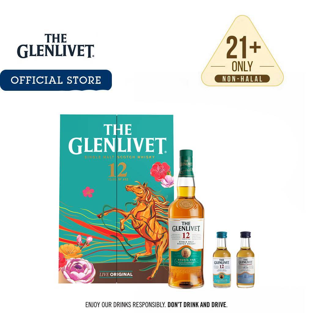 Limited Edition] The Glenlivet 12 Years Single Malt Scotch Whisky
