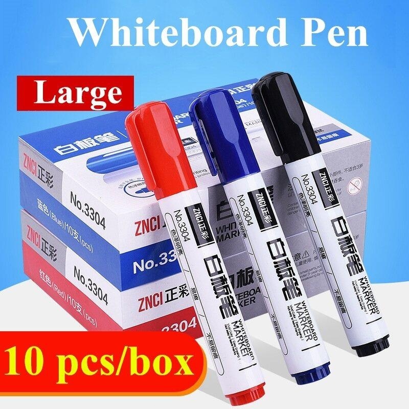 Pen Marker Papan Putih 10pcs/Box • Penanda Whiteboard Cepat Kering ...