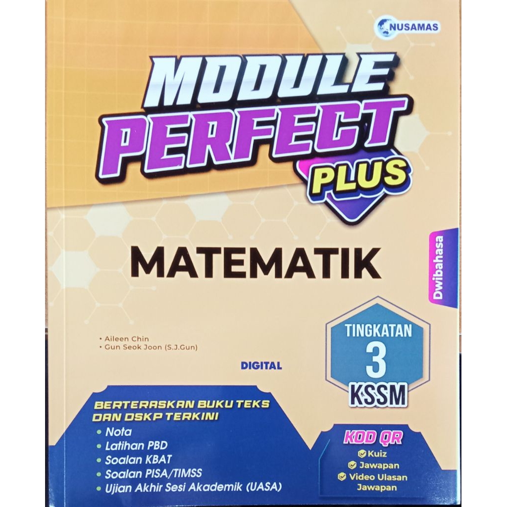 MODUL PERFECT PLUS MATEMATIK (DWIBAHASA) TINGKATAN 3 KSSM | Shopee Malaysia