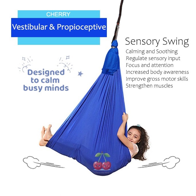 CHERRY Compression Sensory Swing Therapy for SPD ADHD Autism Calming ...