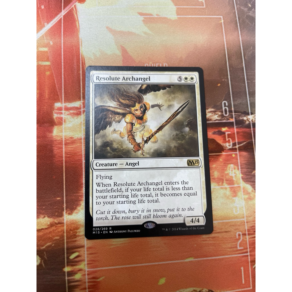 MTG-Resolute Archangel Magic The Gathering | Shopee Malaysia