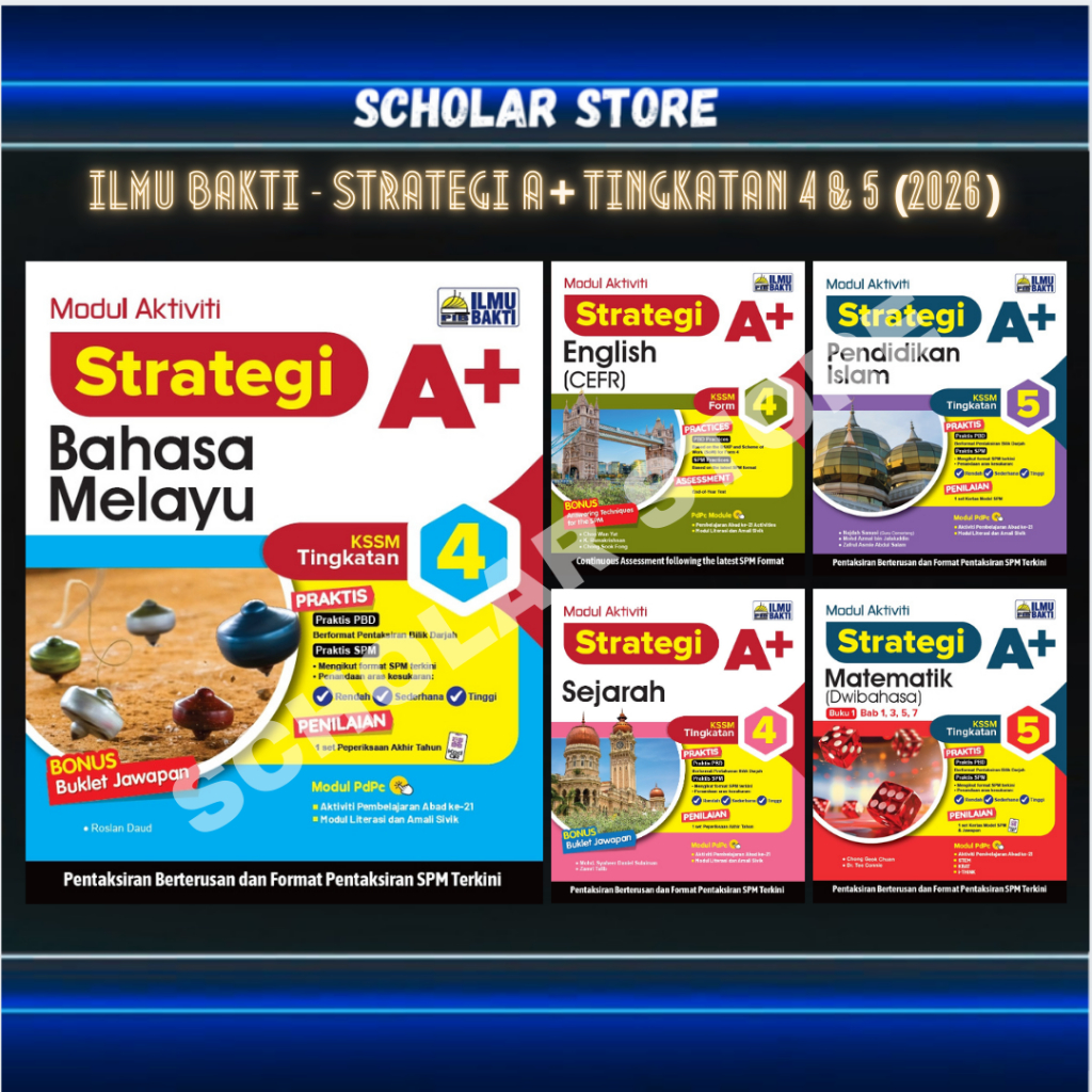 [SCHOLARSTORE] Modul Aktiviti Strategi A+ KSSM - Tingkatan 4 & 5 KSSM ...