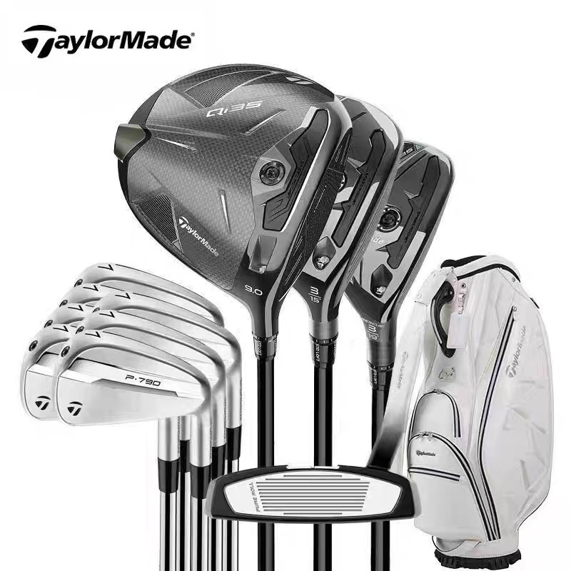 TaylorMade Golf Clubs Qi35 With P790 Irons Set Of Poles Full Set of 11 ...