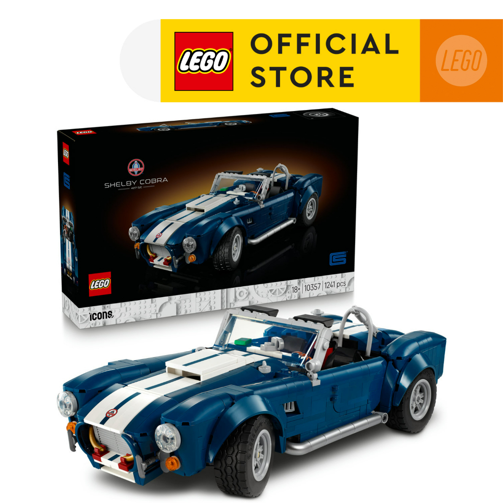 LEGO Icons 10357 Shelby Cobra 427 S/C (1241 Pieces) | Shopee Malaysia